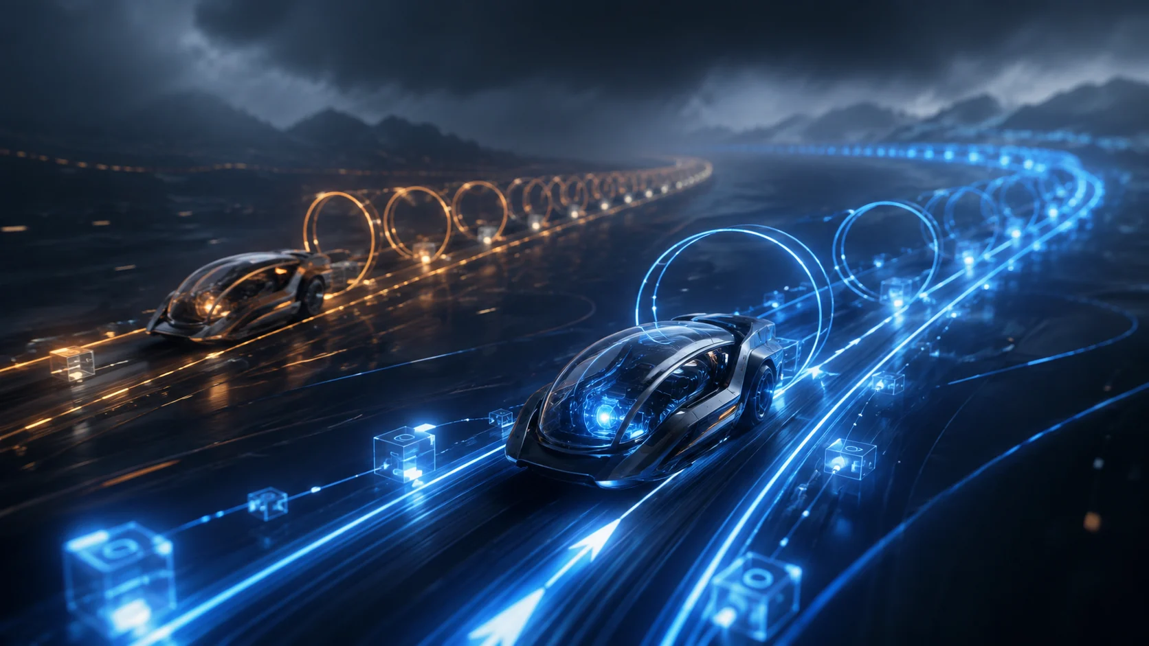 Deciding faster than the competitor behind you, and learning faster too